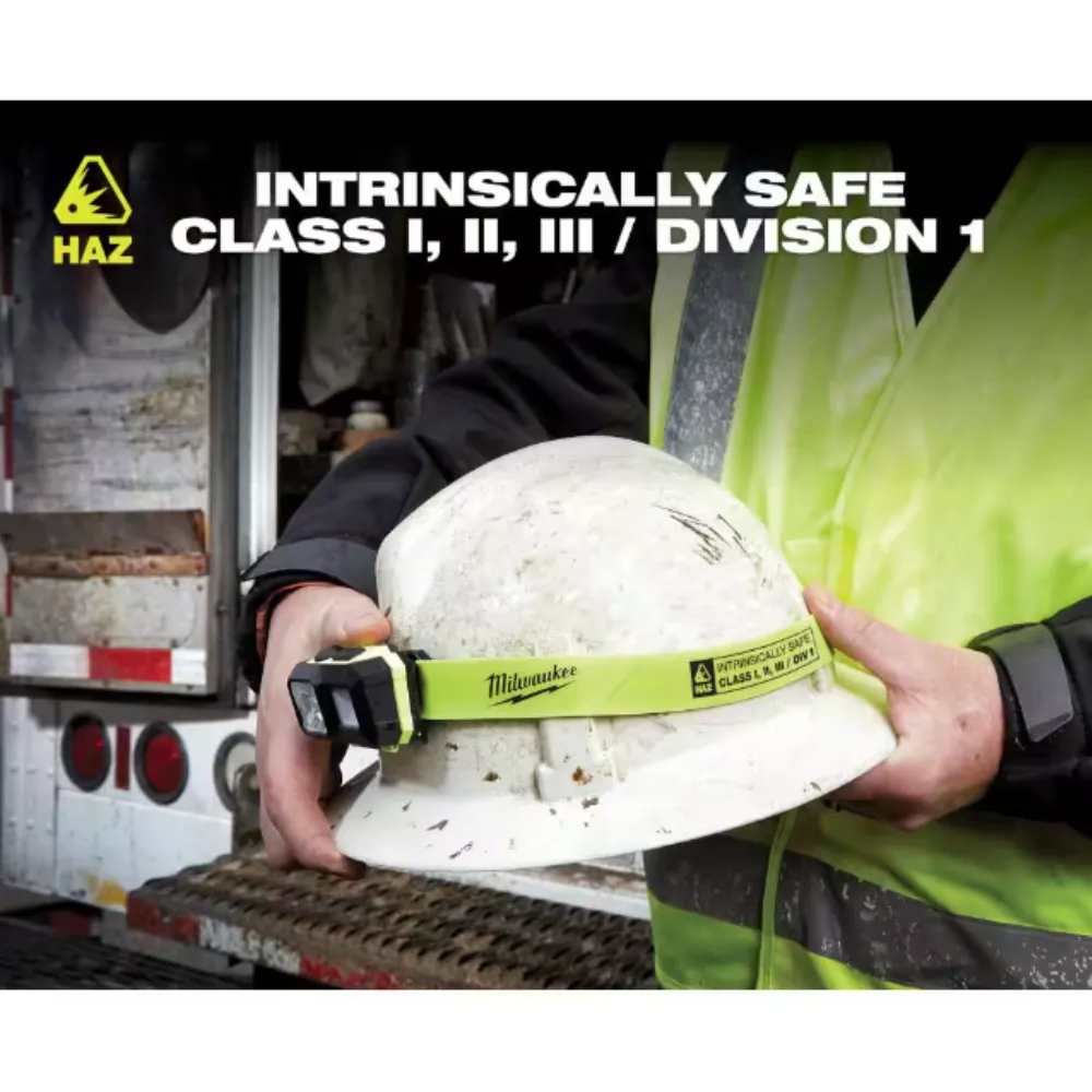 310 Lumens LED Intrinsically Safe Spot/Flood Headlamp
