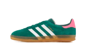 Adidas Gazelle Indoor Collegiate Green Lucid Pink