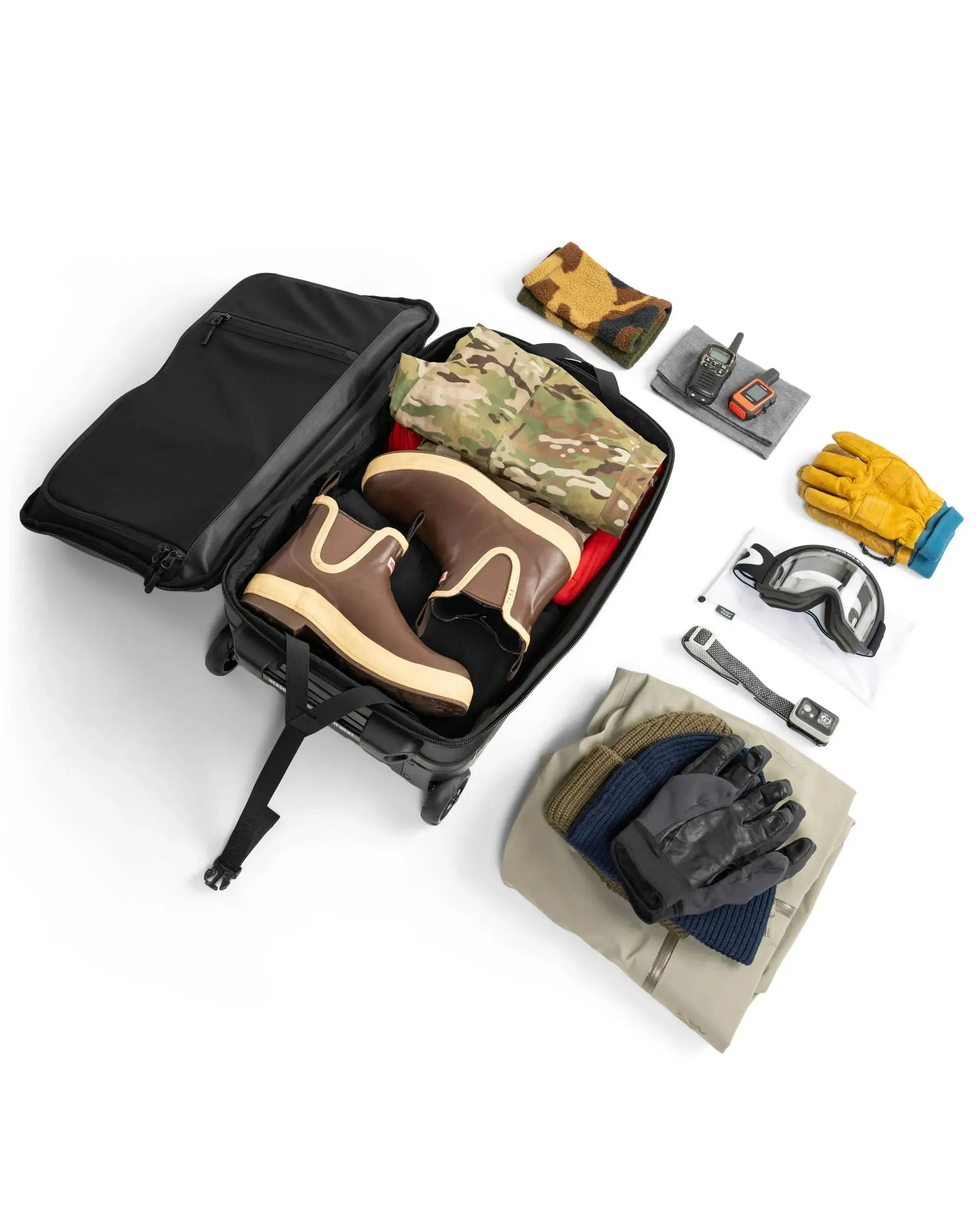 All Season Hybrid Roller Bag Black | 41L