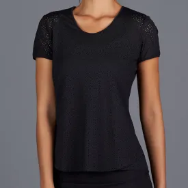 All Season Lacy Tee (black)