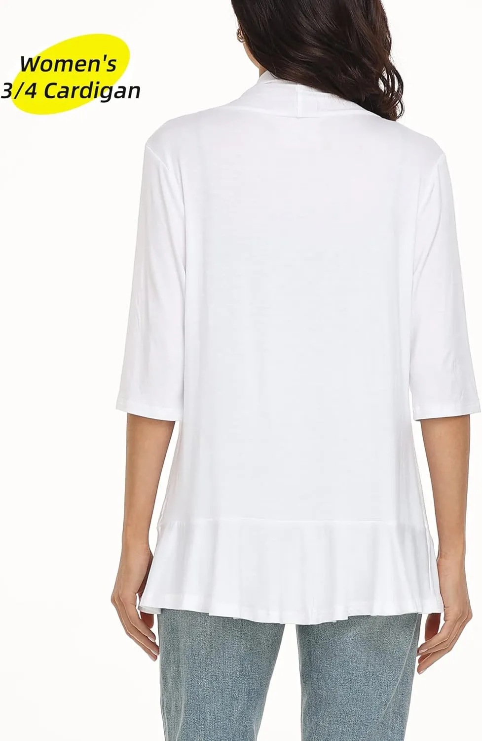 Argstar Women's 3/4 Sleeve Cardigan (S-3XL)
