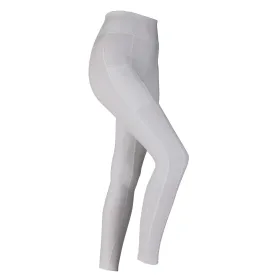Aubrion Maids Hudson Riding Tights - White