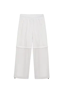 Baggy Stripe Zip Off Track Pants