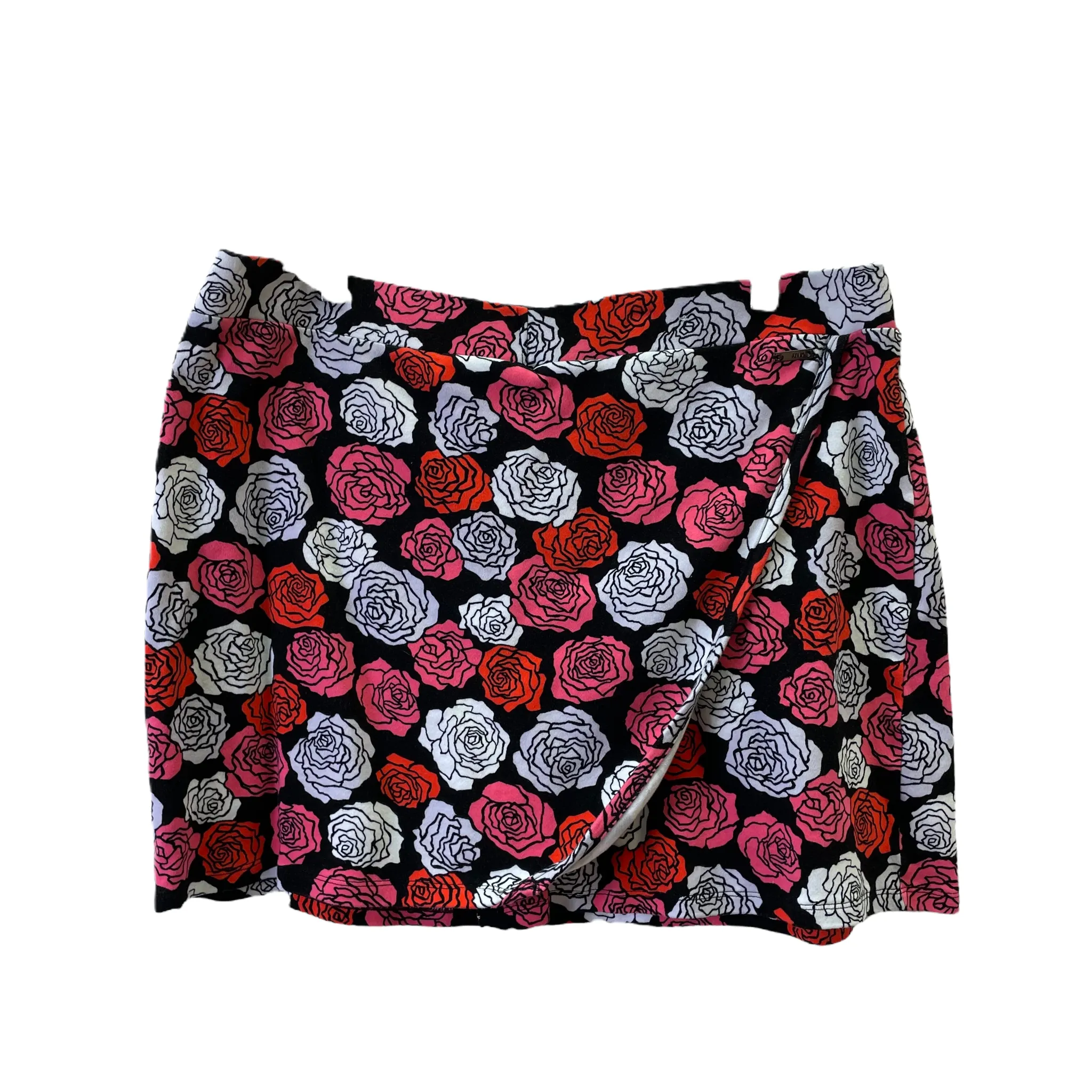 Black & Orange Skort By Jones New York, Size: Xl