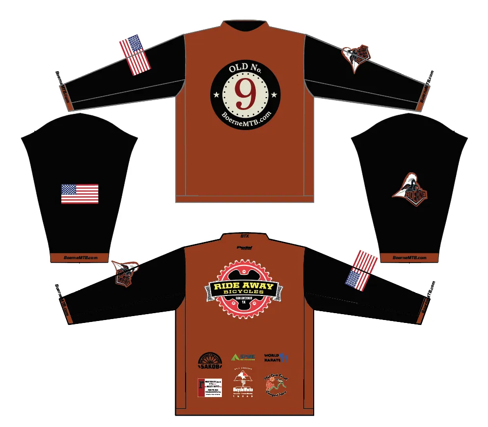 Boerne 9er MTB Racing 2022 MTB JERSEY - ALL VARIANTS