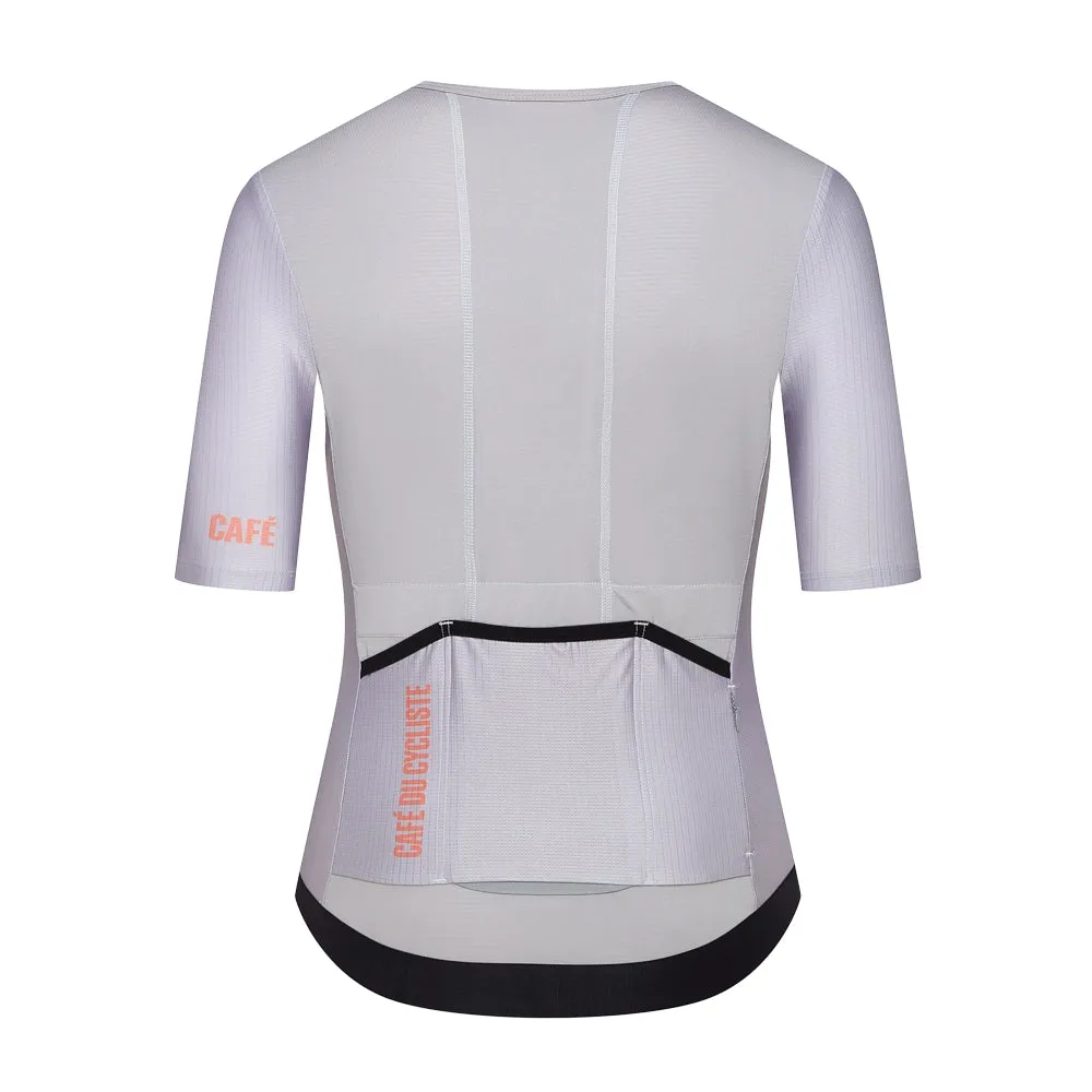 CAFE DU CYCLISTE Olympe Ultralight Cycling Women Jersey - Mountain Fog