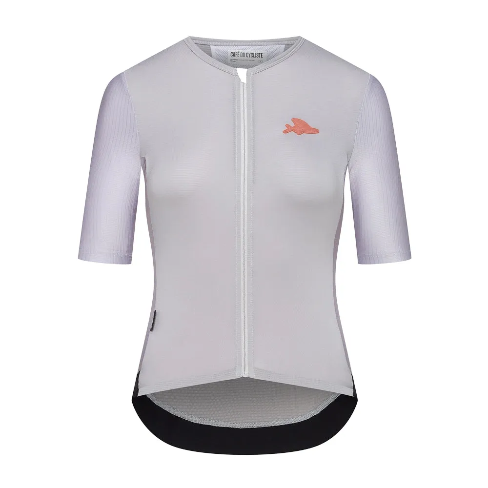 CAFE DU CYCLISTE Olympe Ultralight Cycling Women Jersey - Mountain Fog