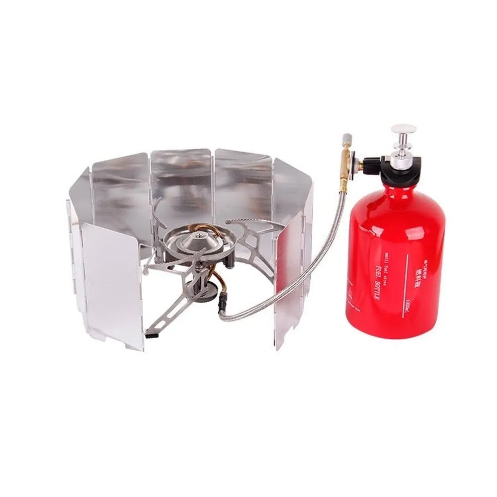 Camping Muti-fuel Stove Outdoor camping field gas stove picnic stove Alcohol stove Oil and gas portable