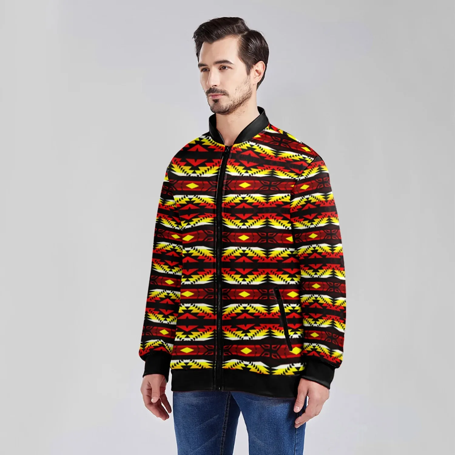 Canyon War Party Youth Zippered Collared Lightweight Jacket