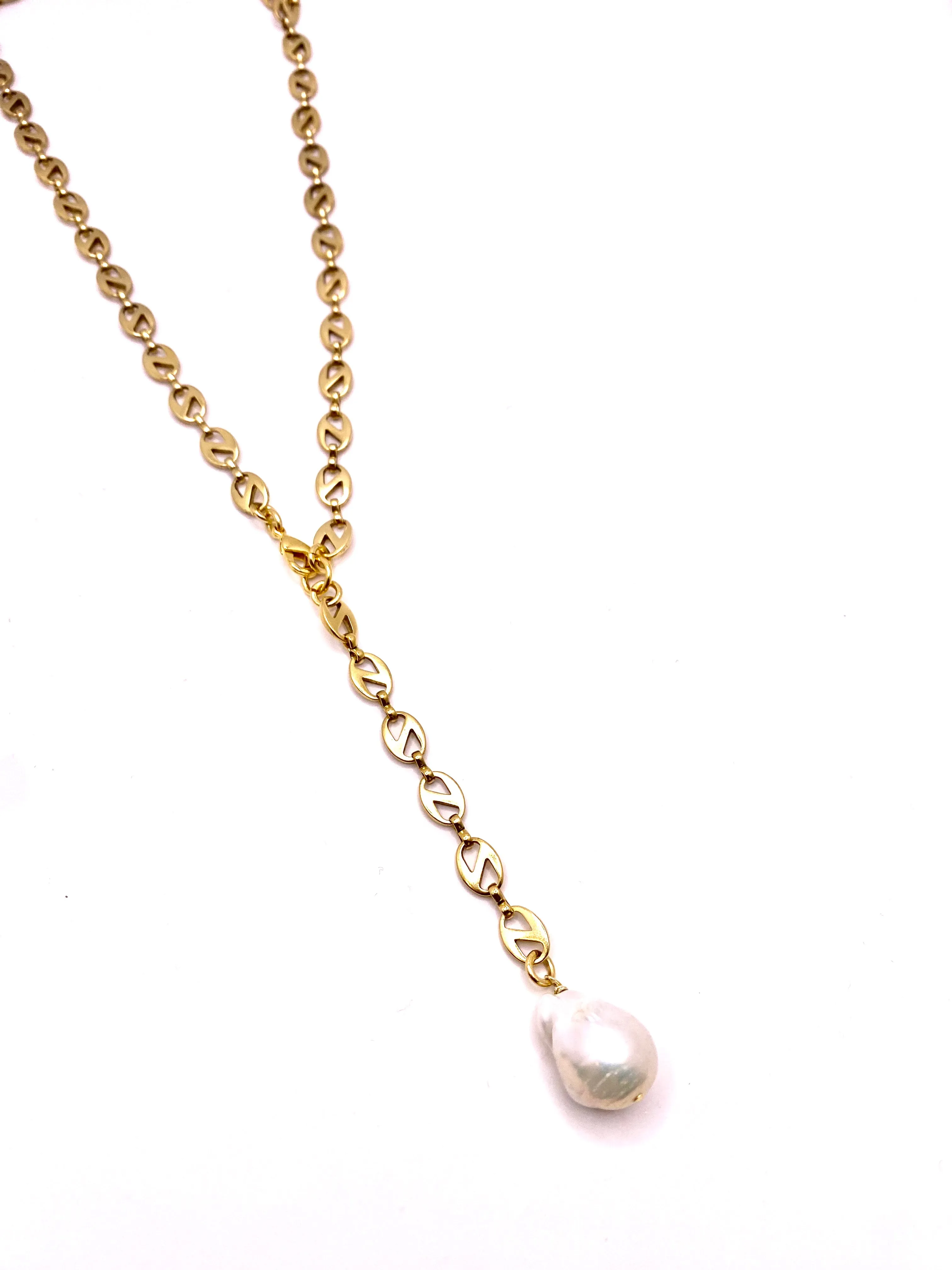 CD Link Baroque Pearl Necklace