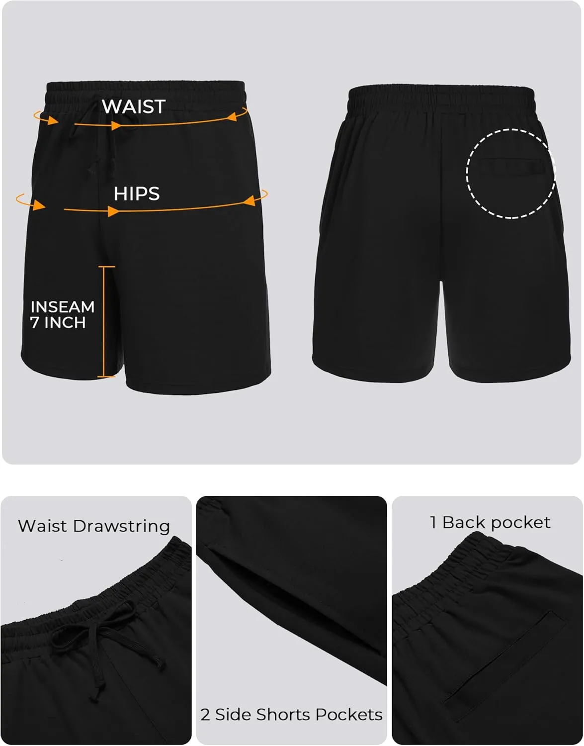 COOFANDY Mens Sleeveless Workout Hoodie Shorts Set 2 Piece Outfits Hooded Tank Tops Gym Tracksuit Sweatsuits