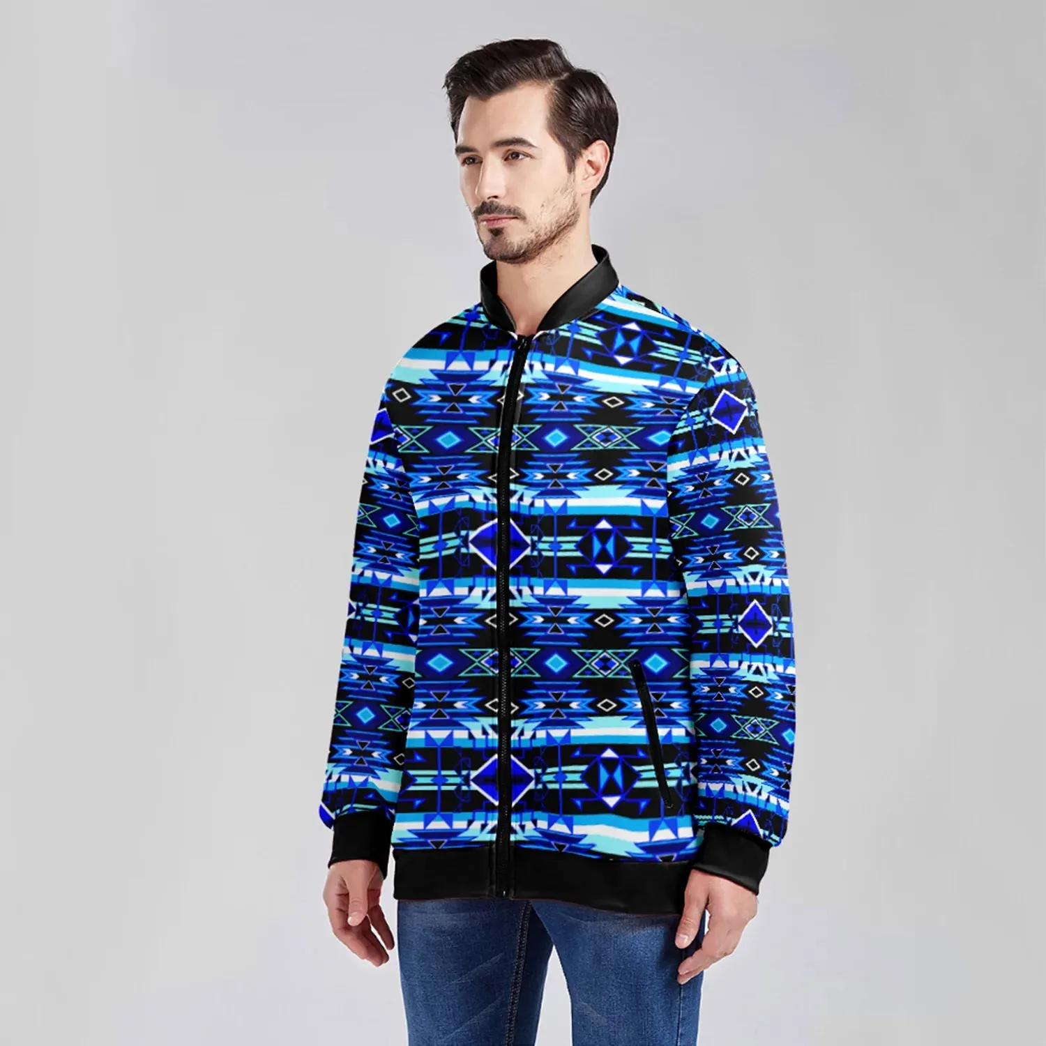Force of Nature Winter Night Youth Zippered Collared Lightweight Jacket