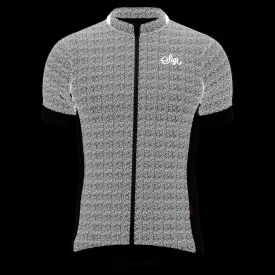 Grus Norrsken Women's Black Reflective Cycling Jersey
