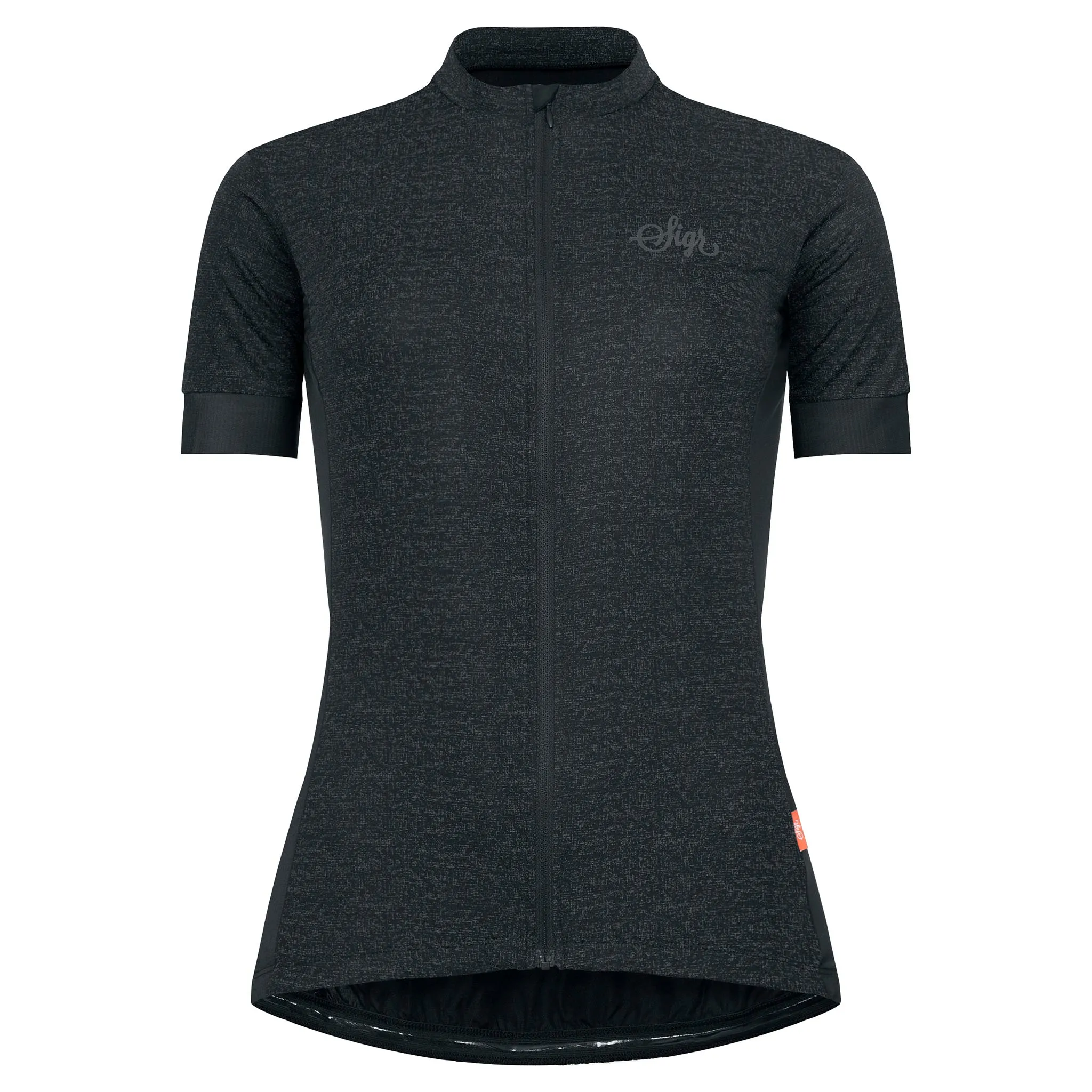 Grus Norrsken Women's Black Reflective Cycling Jersey