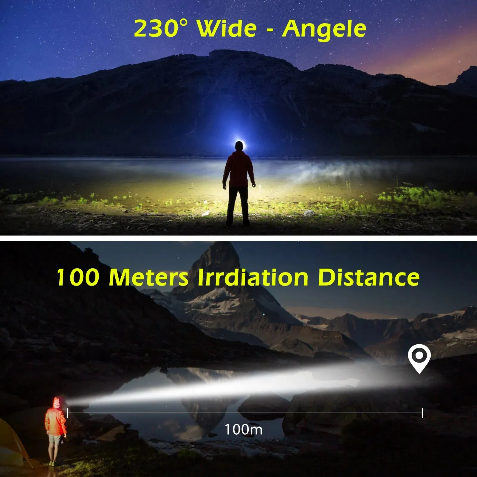 Led Sensor Headlamp USB Rechargable Head Flashlight 18650 Built-in Battery 5 Lighting Modes Head Torch Fishing Camping Lantern