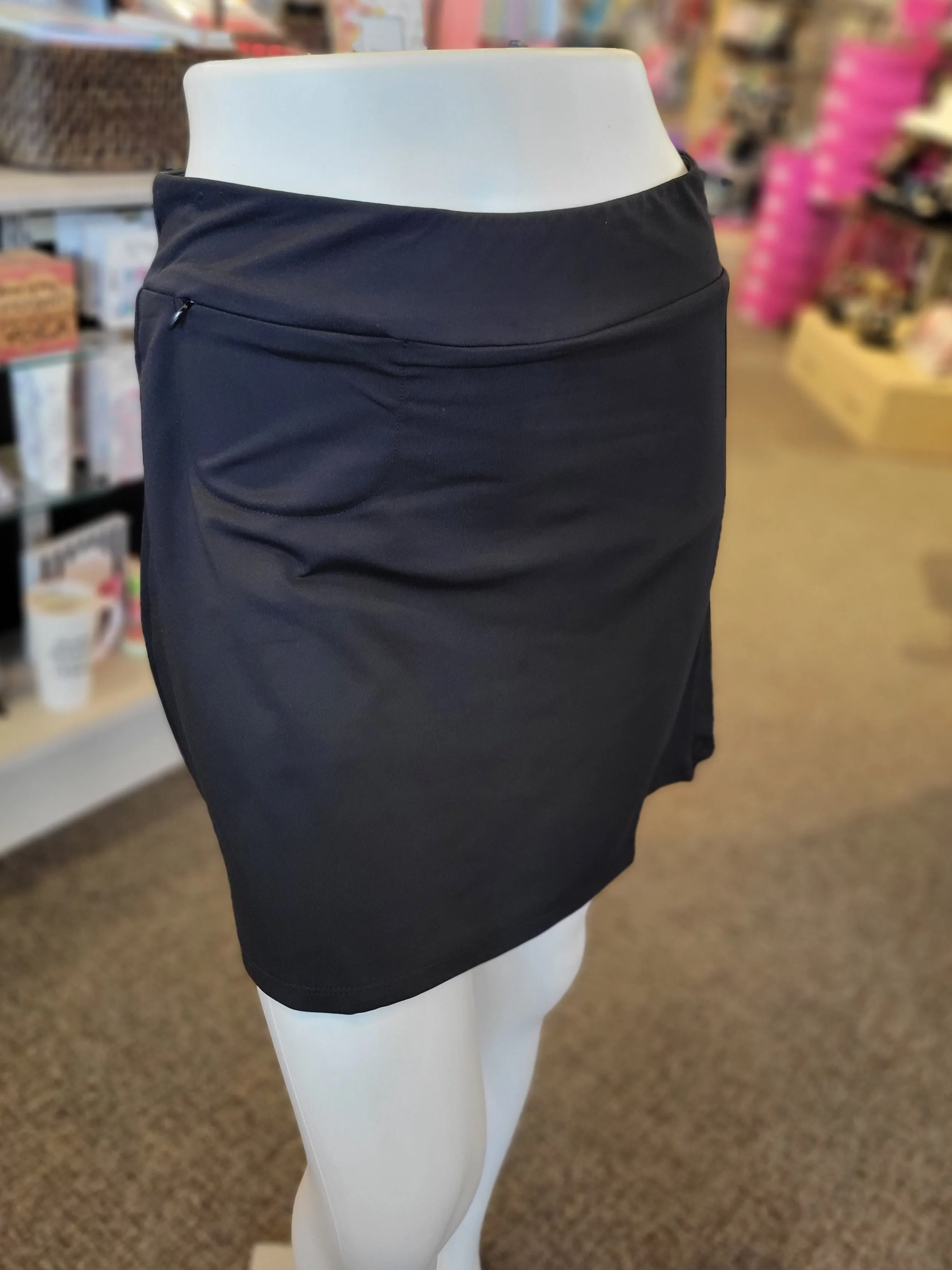 Lulu B UPF 50  Black Skort