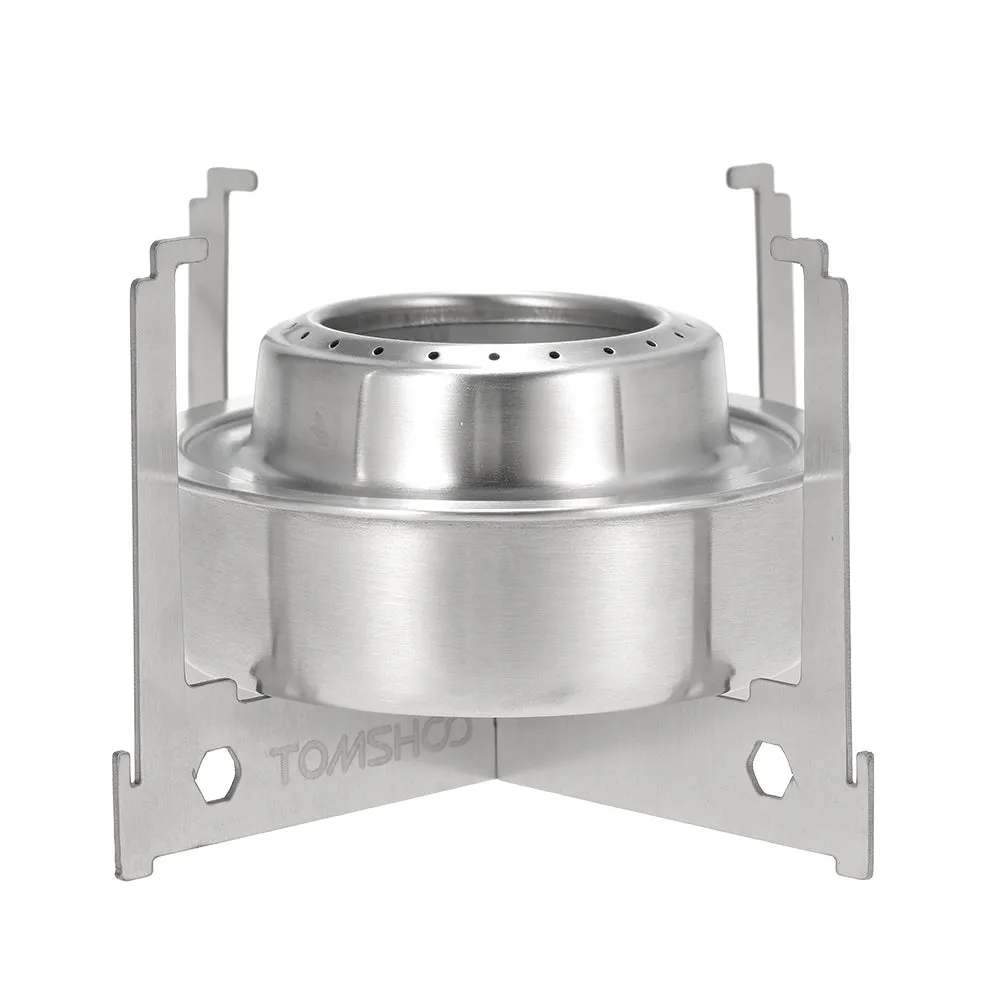 Mini Alcohol Stove with Stand Rack