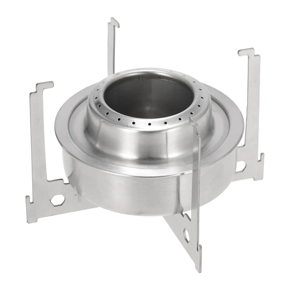 Mini Alcohol Stove with Stand Rack