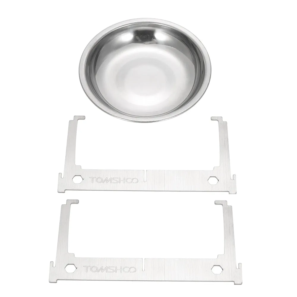 Mini Alcohol Stove with Stand Rack