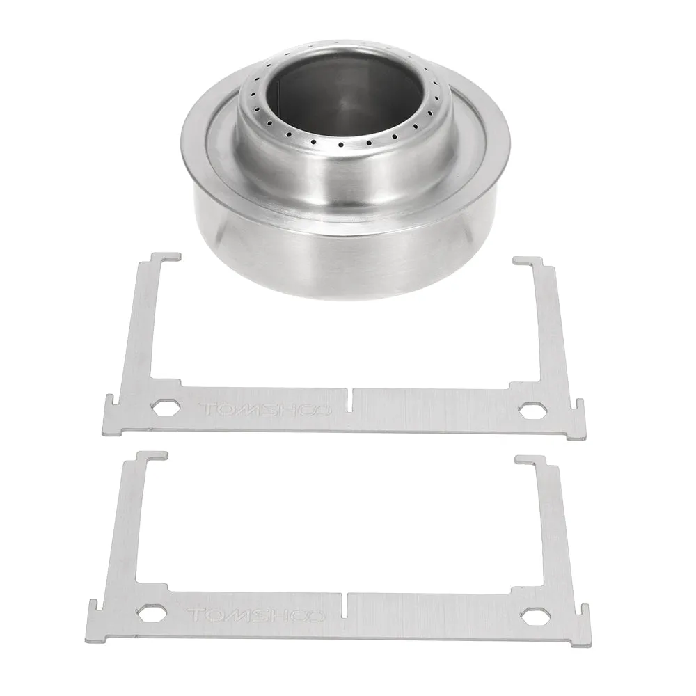 Mini Alcohol Stove with Stand Rack