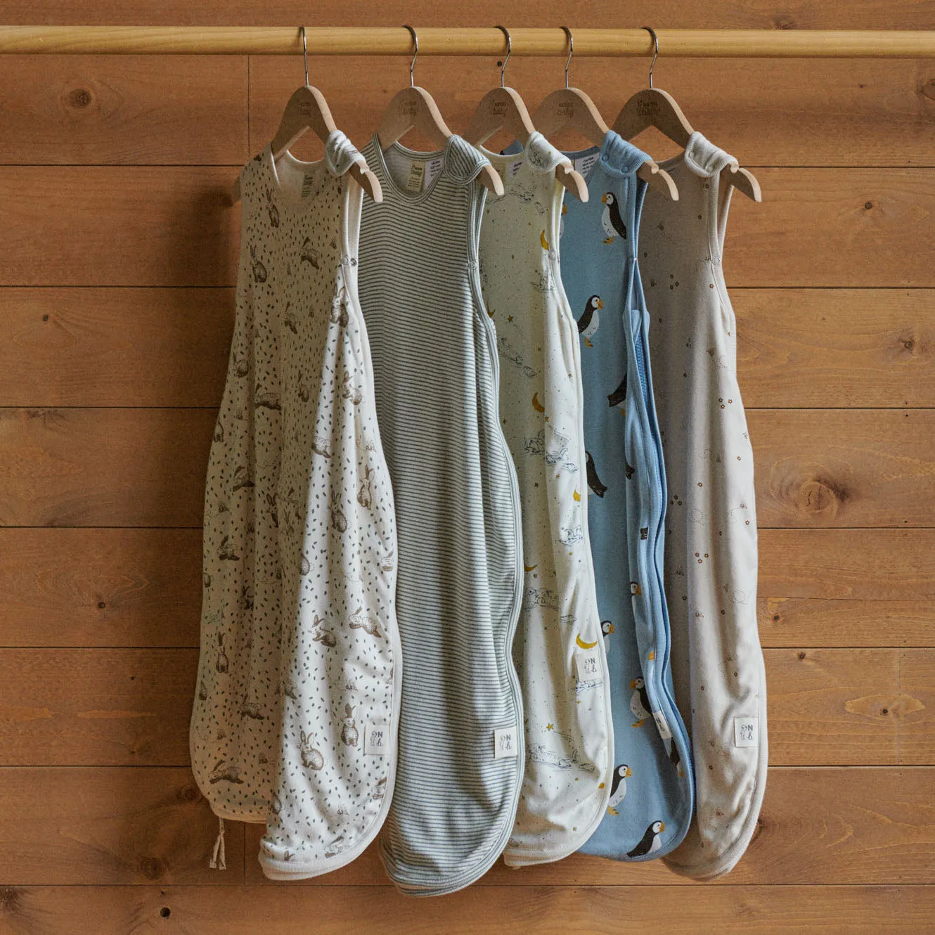 Nature Baby Organic Cotton Sleeping Bag - Starstruck Print