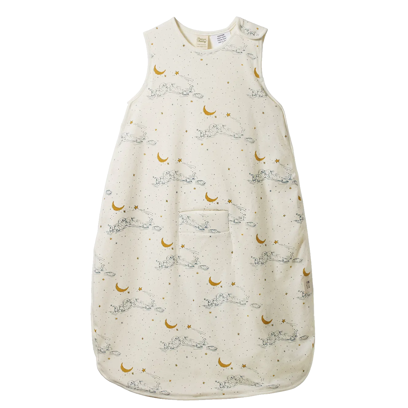Nature Baby Organic Cotton Sleeping Bag - Starstruck Print