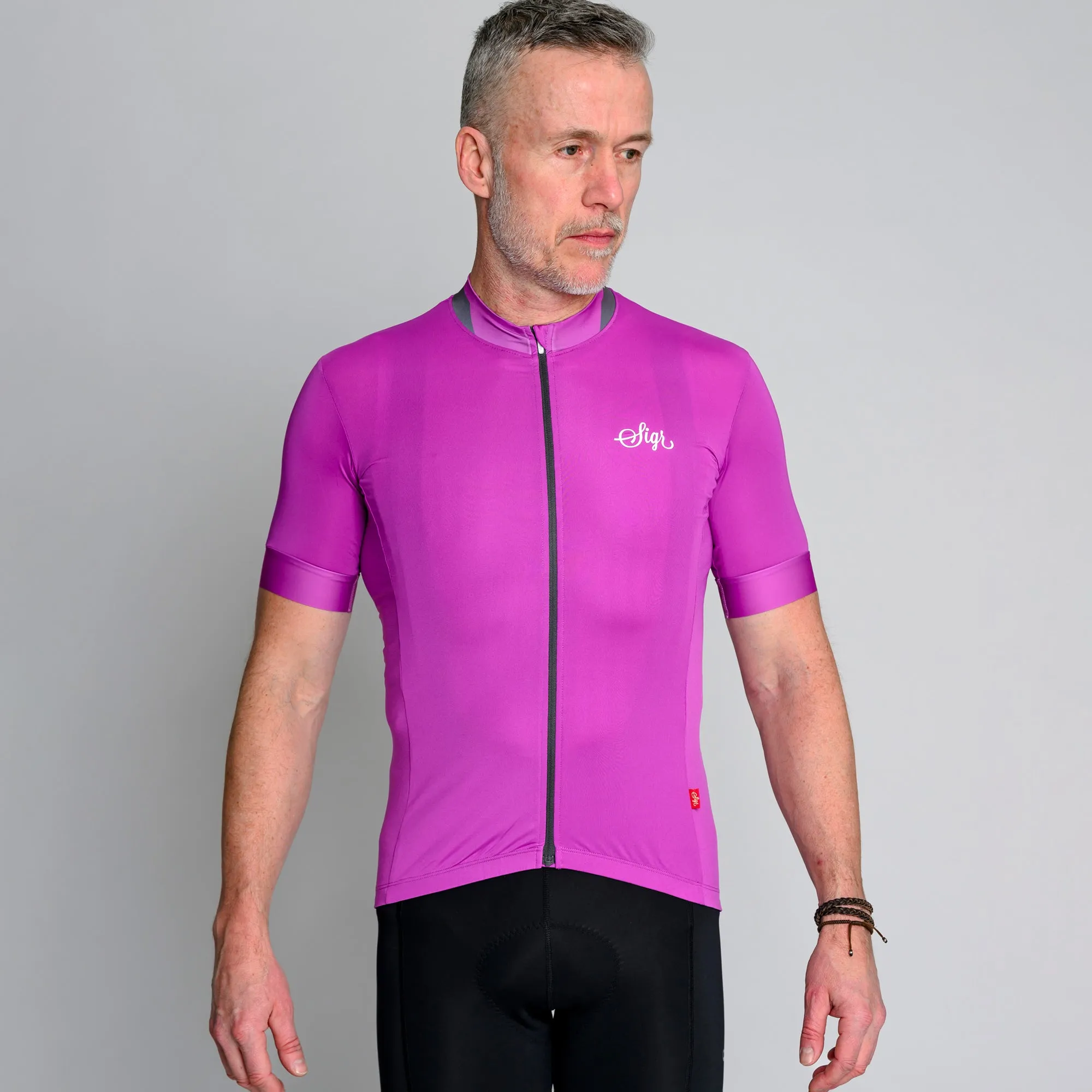 Orkidé Men's Purple Pink Cycling Jersey