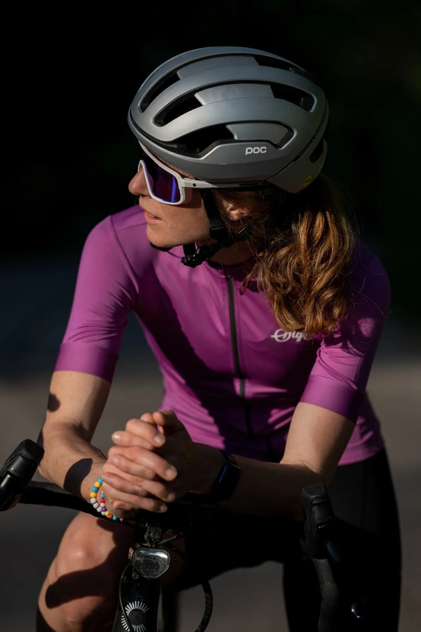 Orkidé Women's Pink Purple Cycling Jersey