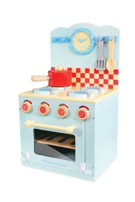 Oven and Hob Set Blue