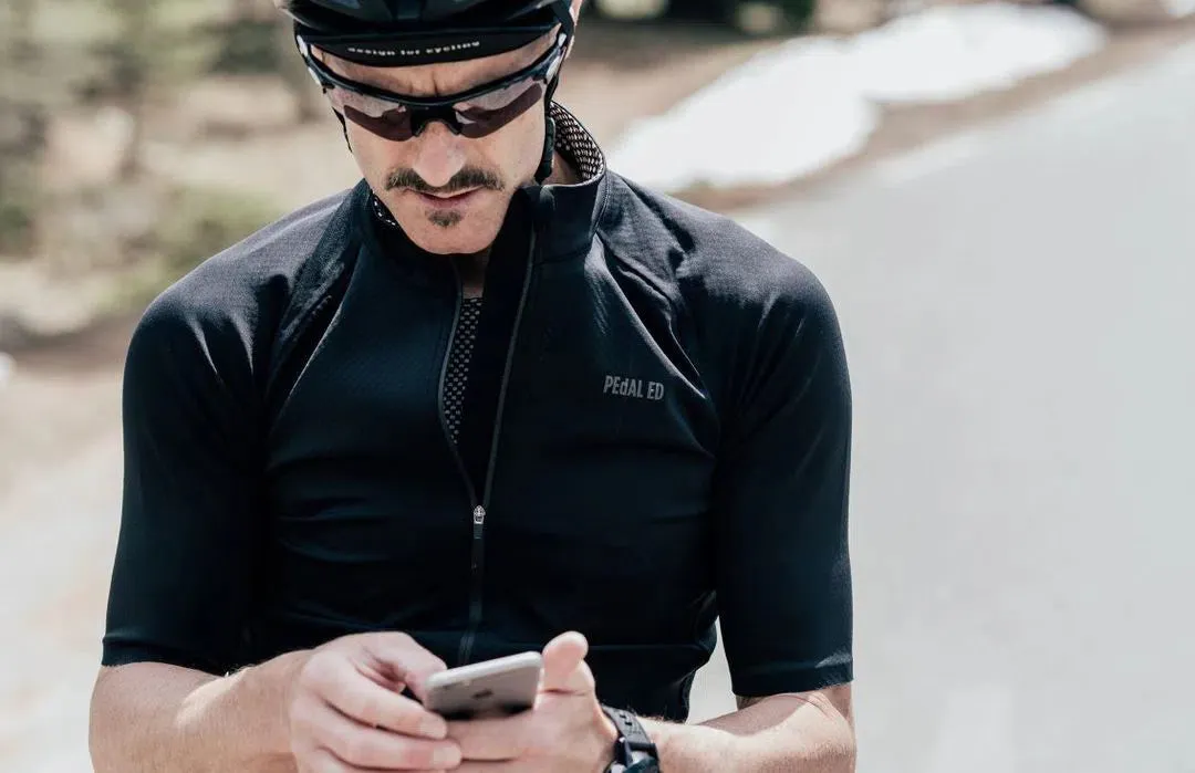 PEDALED SHAWA Waterproof Jersey - Black