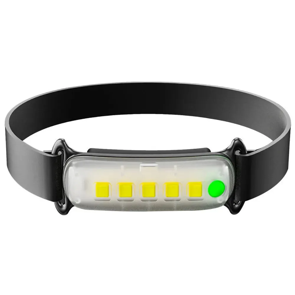 Powerful Q5 COB LED Headlamp Rechargeable 3-Modes Headlight Built-in Battery Waterproof Portable  Head Lamp Camping Head Lamp