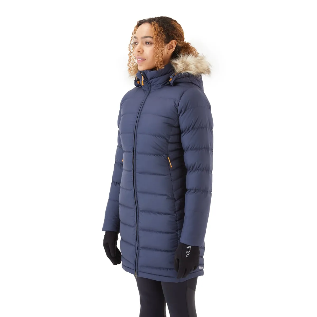 Rab Deep Cover Parka Insulated Women's Jacket | Deep Denim