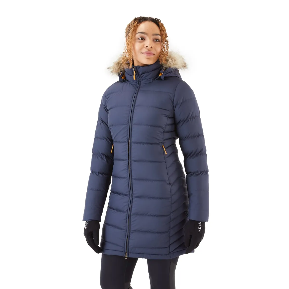 Rab Deep Cover Parka Insulated Women's Jacket | Deep Denim