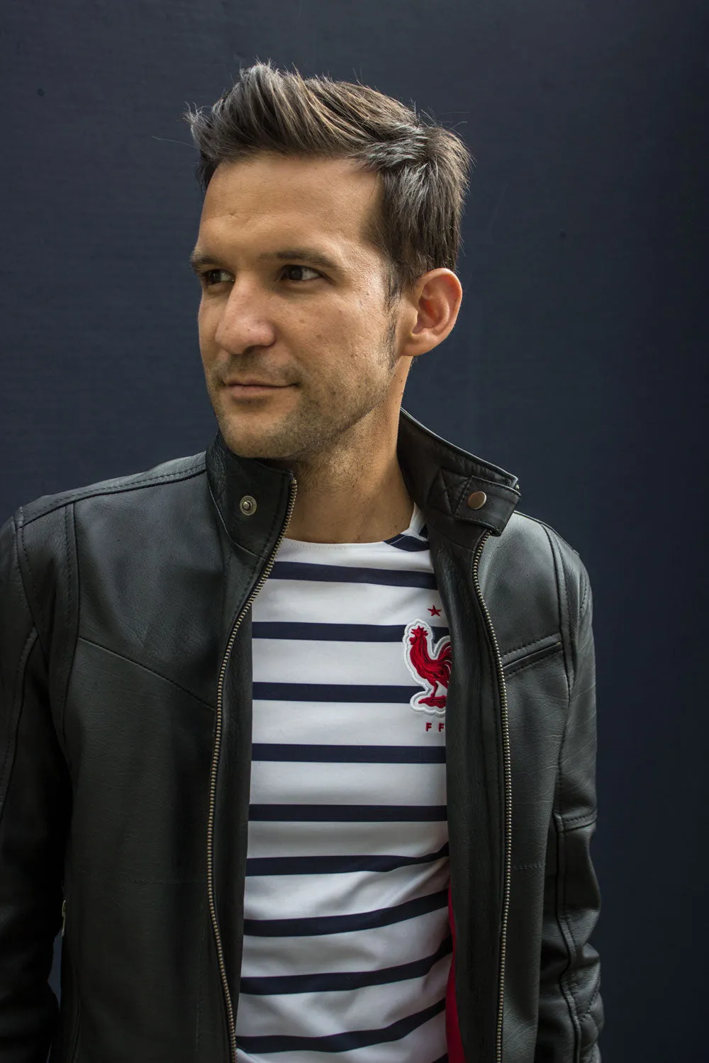 SOL Leather Jacket Lightweight Black Calfskin