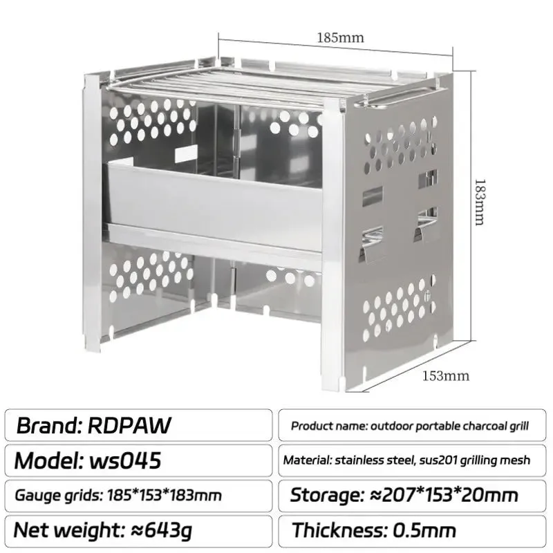 Stainless Steel BBQ Grill