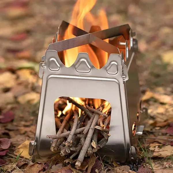 Stainless Steel Card Fire Stove