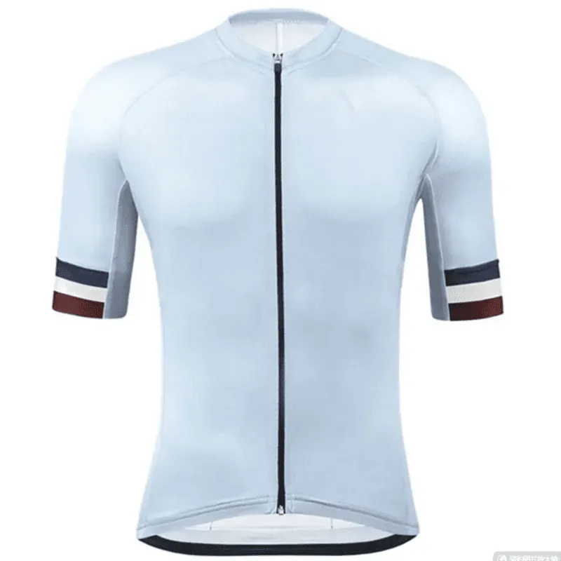 Stripes Breathable Mountain Short Sleeve Road Bike Jersey Men Cycling 2021 Bicycle Jersey Maillot Ciclismo