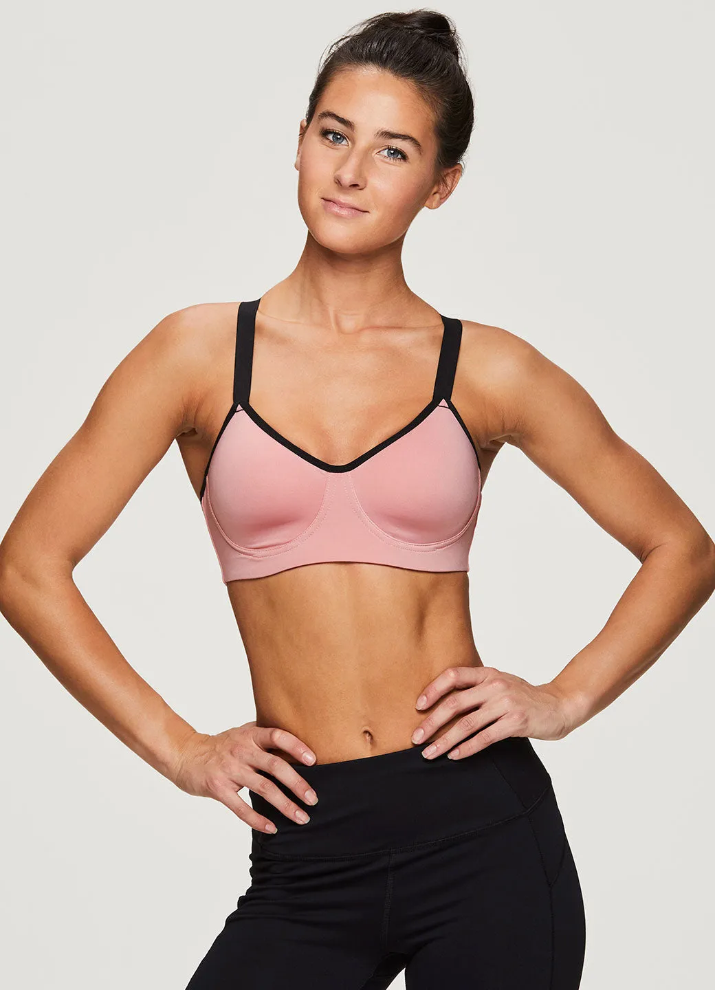 Studio High Impact Mesh Back Bra