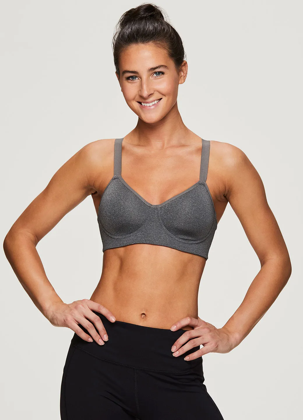 Studio High Impact Mesh Back Bra