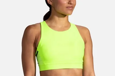 W Brooks Drive 3 Pocket Run Bra