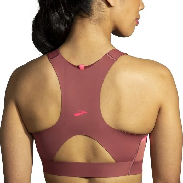 W Brooks Drive 3 Pocket Run Bra
