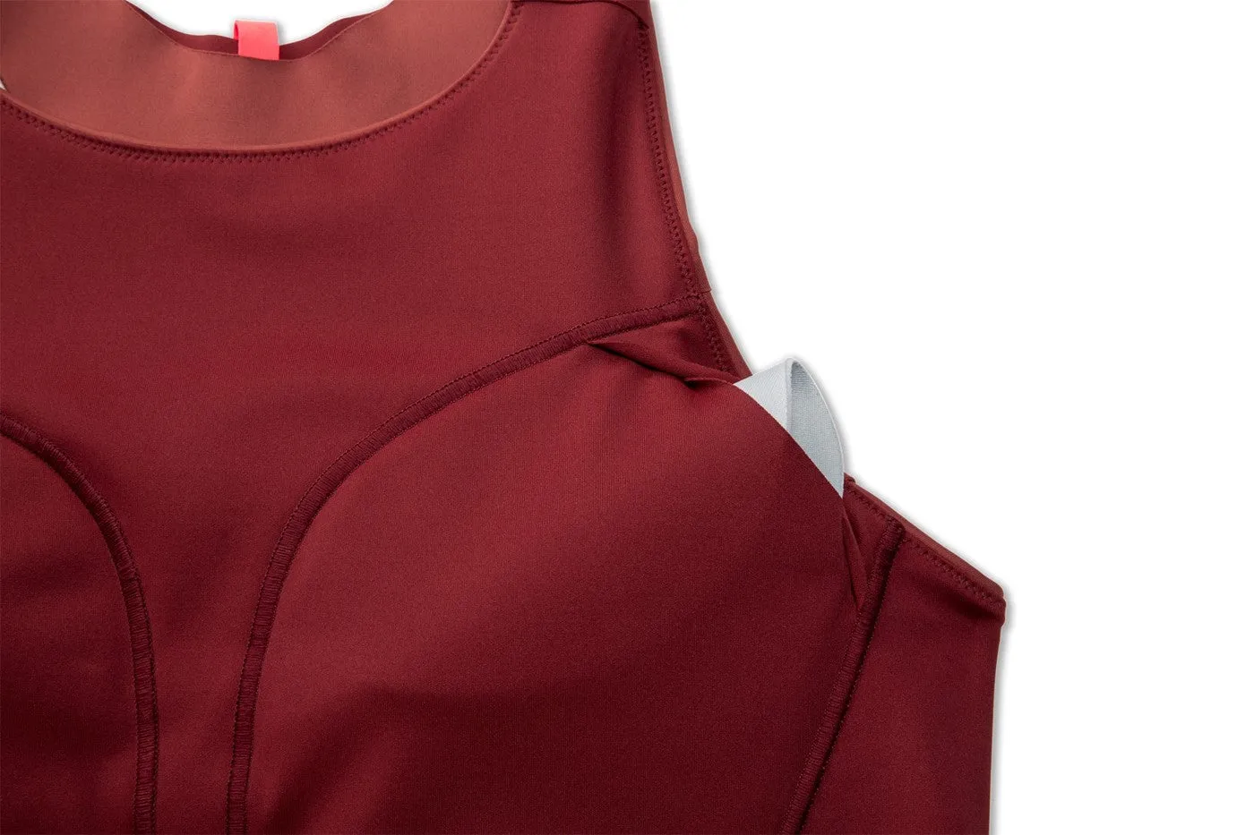 W Brooks Drive 3 Pocket Run Bra
