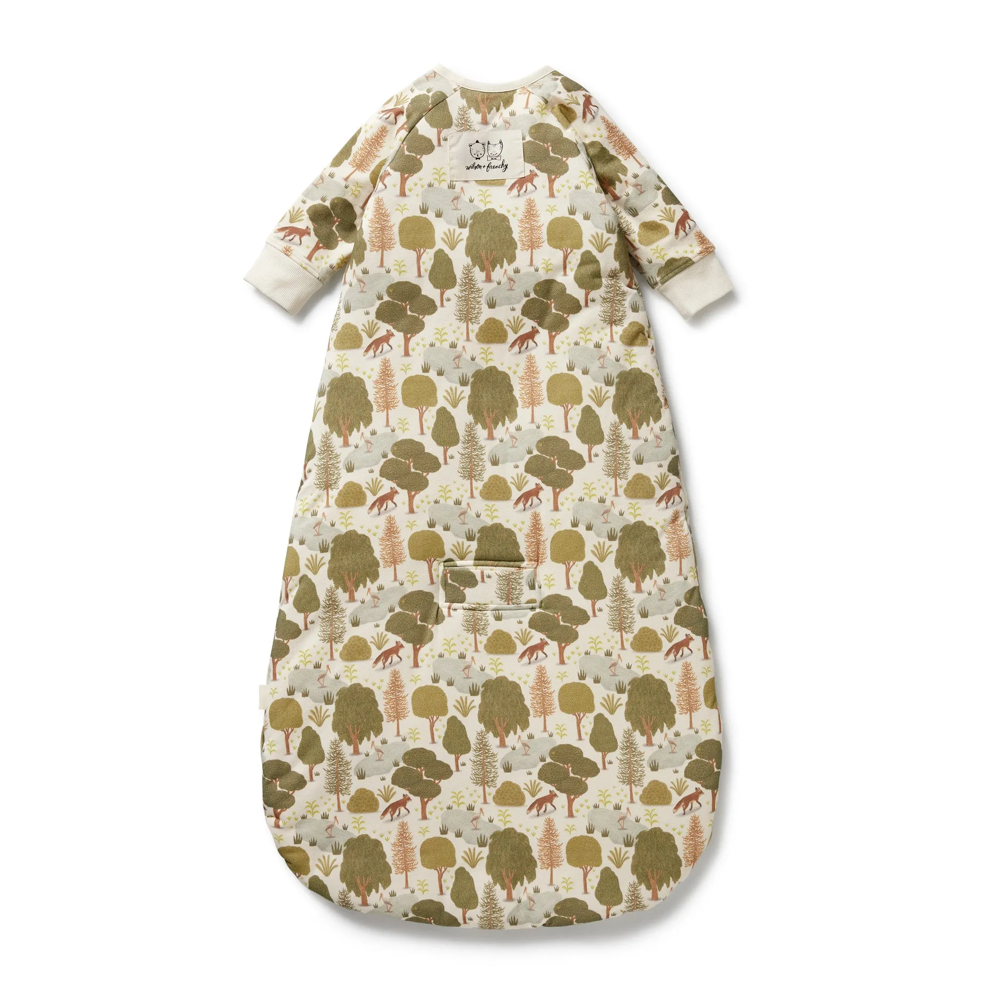 Wilson & Frenchy - Little Trees Organic Long Sleeved Sleeping Bag 2.5 TOG