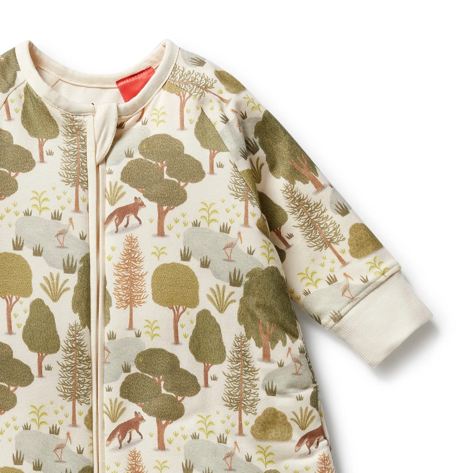 Wilson & Frenchy - Little Trees Organic Long Sleeved Sleeping Bag 2.5 TOG