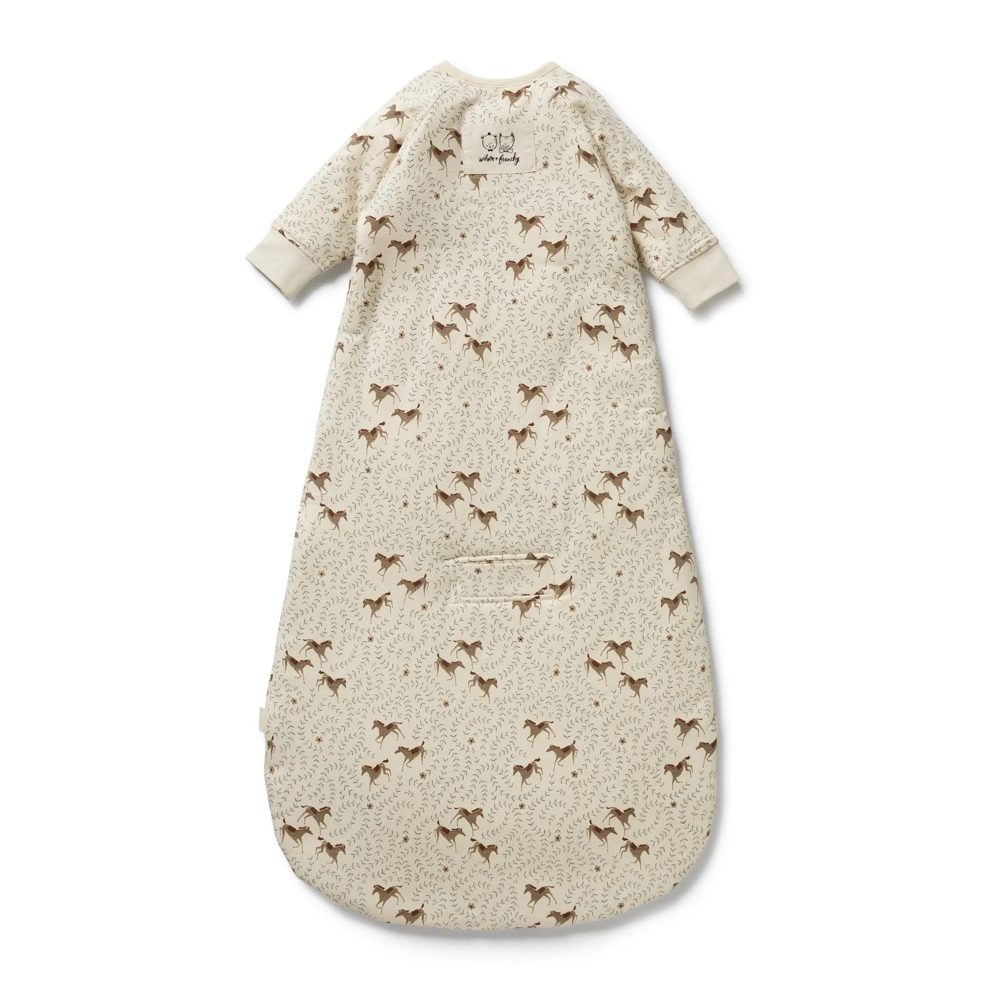 Wilson & Frenchy - Trixie Horse Organic Long Sleeved Sleeping Bag 2.5 TOG