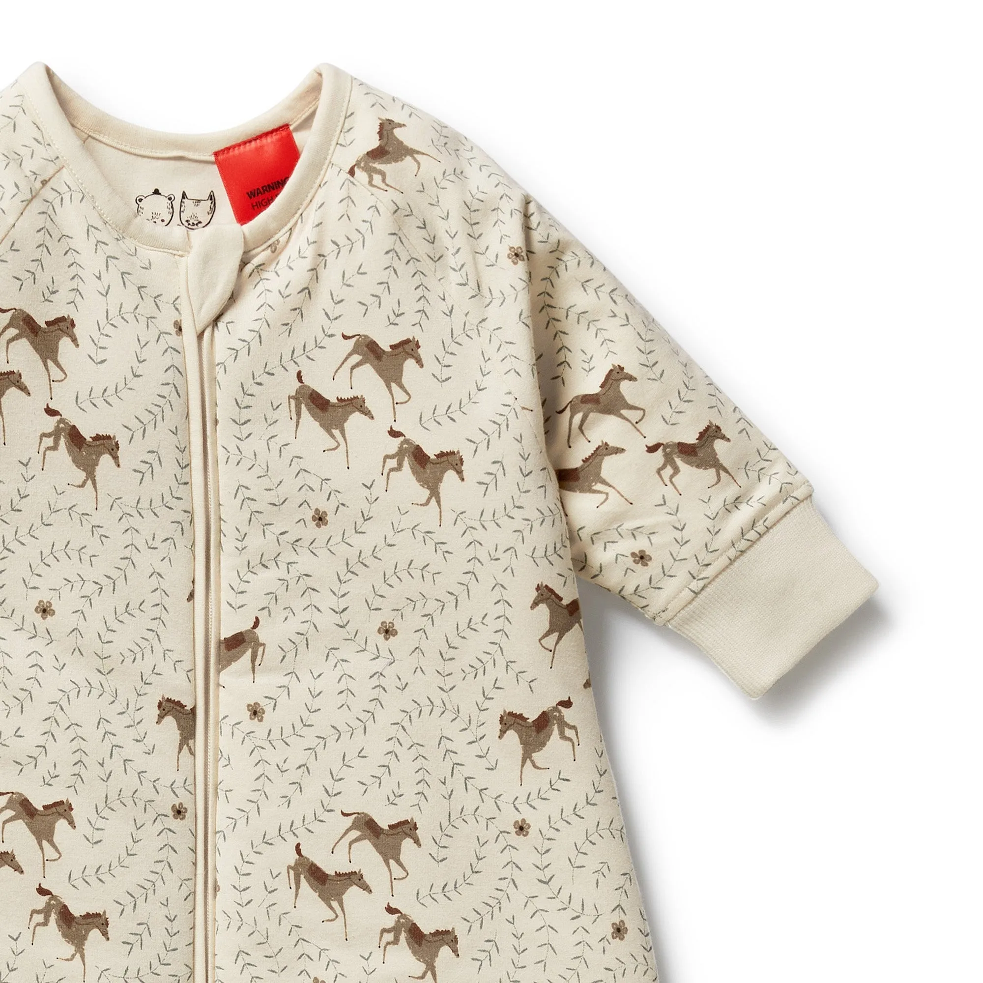 Wilson & Frenchy - Trixie Horse Organic Long Sleeved Sleeping Bag 2.5 TOG