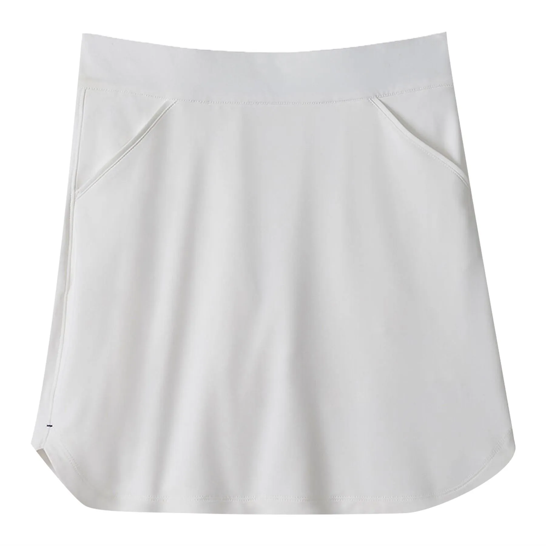 Womens Alice Petal Hem Skort White - 2025
