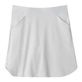 Womens Alice Petal Hem Skort White - 2025