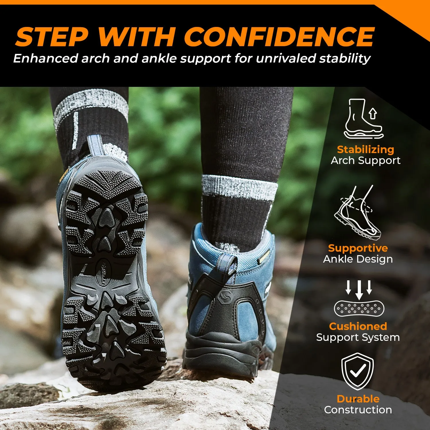Women’s Hiking Boots – Blue